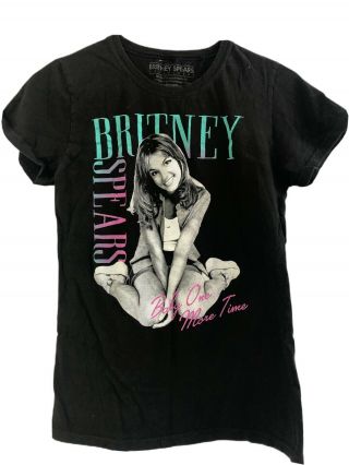 Black Vintage Britney Soears Tshirt Shirt Unisex Womens Size Large Juniors