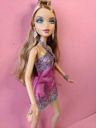 My Scene Barbie ' Hollywood Bling ' Nia,  EUC w/Original Jewelry,  Dress,  Shoes 3