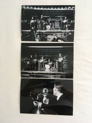 The Beatles Busch Stadium St.  Louis 1966 (3) Photos From Negatives