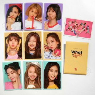 Twice 5th Mini Album What Is Love? Official Photocard 10 Cards Set B