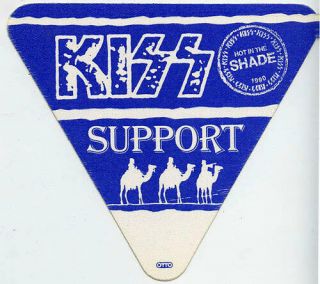 Kiss 1990 Hot In The Shade Tour Support Backstage Pass - Otto