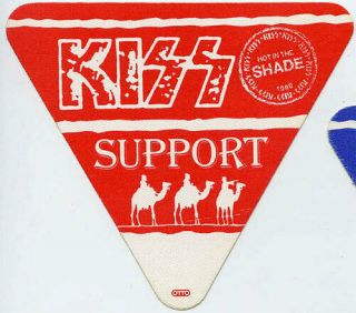 Kiss 1990 Hot In The Shade Tour Backstage Pass Support - Otto