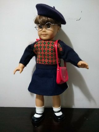 Retired: 18 " American Girl Doll Molly Mcintire,  Outfit And Accessories