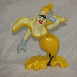 Vintage 1989 Applause California Raisins " Banana White " Pvc Figurine 2f3