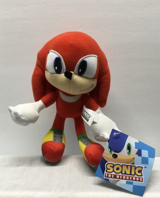 Sonic The Hedgehog Officaly Licened Knuckles Plush 8 Inch,  Toy Factory 3