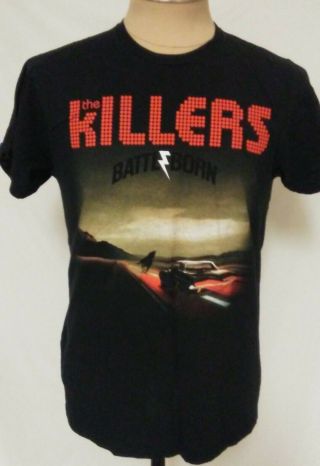 The Killers Battle/born 2012 U.  S.  Tour Concert T - Shirt Size M