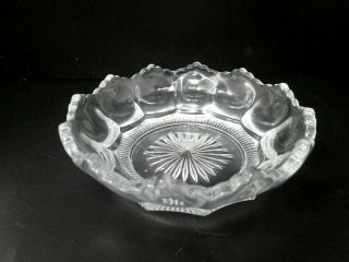 Heisey Glass Colonial Clear/peerless 300 5 1/8 " Nappy Berry Bowl