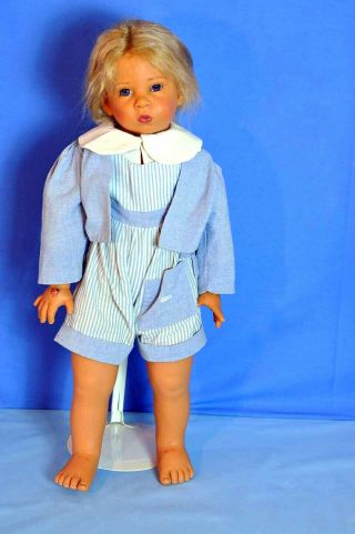 German Gotz 23 " Doll By Elisabeth Lindner Le 1995 Marked Vgc Micheli