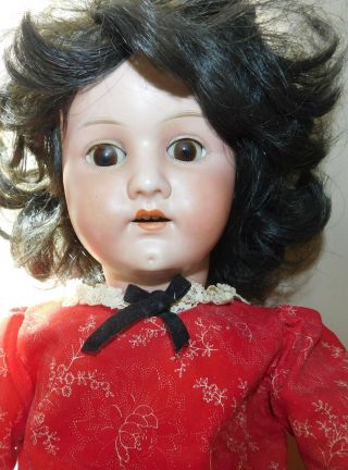 26 Antique German Heubach Koppelsdorf Doll Bisque Head On Body