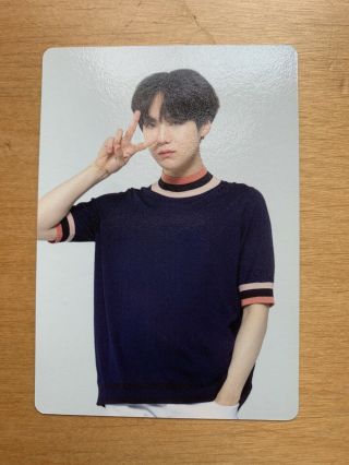 Bts Love Yourself Japan Tour Official Mini Photocard - Yoongi Suga 5/8