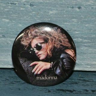 Vintage Madonna Pin Button Pinback 1980s