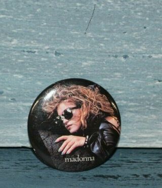 Vintage Madonna Pin Button Pinback 1980s 2