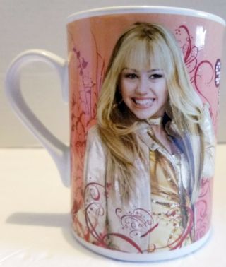 Hannah Montana Mug Coffee Cup Miley Cyrus Secret Star Disney 2008