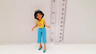 Jasmine Disney Aladdin Princess 3.  5 " Pvc Figure Cake Topper Toy Figurine On Base