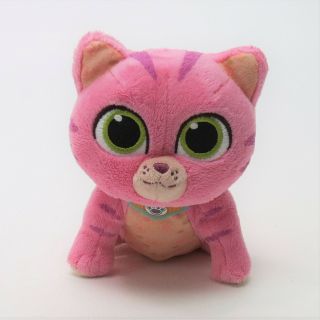 Just Play Disney Doc Mcstuffins Whispers Pink Kitty Cat Plush Stuffed Animal 6 "