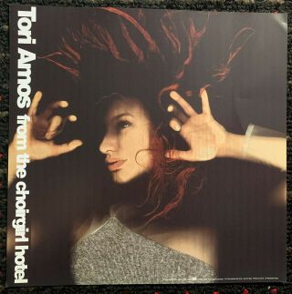 Tori Amos From The Choirgirl Hotel 12x12 Promo Poster Flat 2sided Atlantic 1998