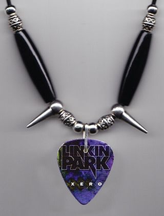 Linkin Park Xero Guitar Pick Necklace