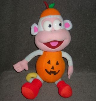 Dora The Explorer Boots The Monkey 16 " Plush Toy Doll Halloween Pumpkin Costume