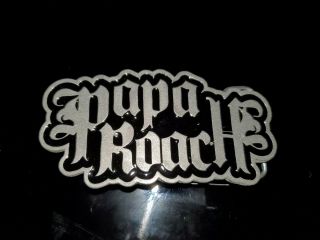 Papa Roach Offical Belt Buckle And With Tags Metal Heavy