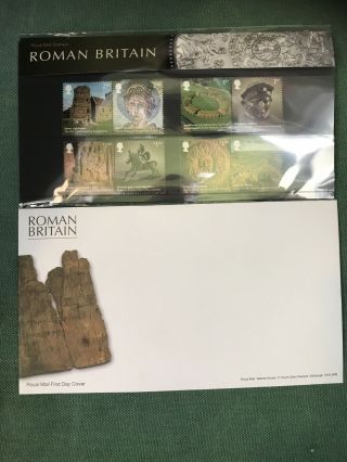 Great Britain 2020 Roman Britain Presentation Pack Royal Mail Issue 18.  6.  2020