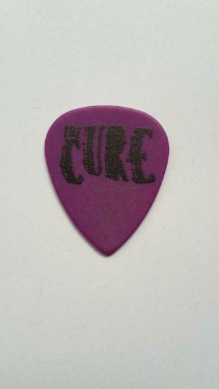 Guitar Pick The Cure Purple Of The Show In Mexico City