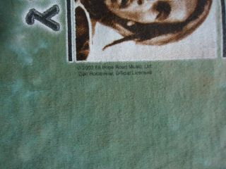 Vintage Tye Dyed Bob Marley Rude Boys T - Shirt (X - Large) 3