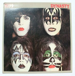 Vtg Aucoin 1979 Kiss Dynasty Rare Promo In Store Signing Album Release Cardboard