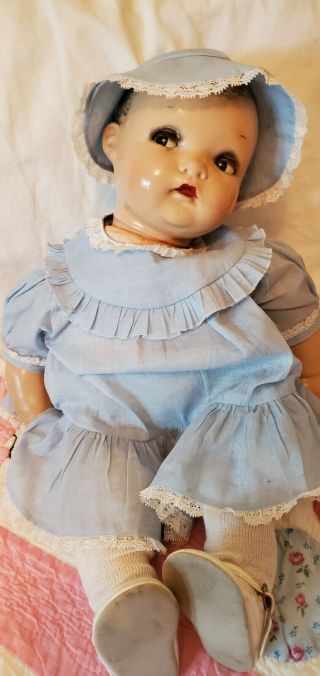 Princess Beatrix Tlc 22 " Ideal Doll 1938 Flirty Eye Not Marked