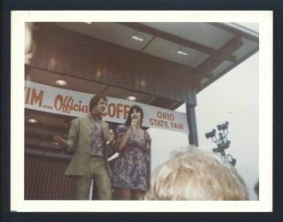 1970s Cher & Sonny Bono Sonny & Cher Live Concert On Stage Photo Nb