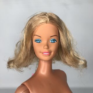Rare Vintage 1978 Supersize Barbie With Superhair Quick Curl Hair 3