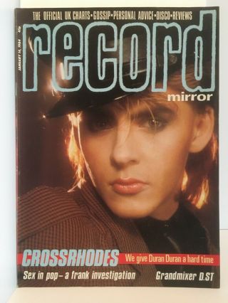 Kate Bush : Record Mirror: The Singles File Release Article,  Duran Duran & More