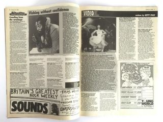 KATE BUSH : Record Mirror: The Singles File Release Article,  Duran Duran & More 2
