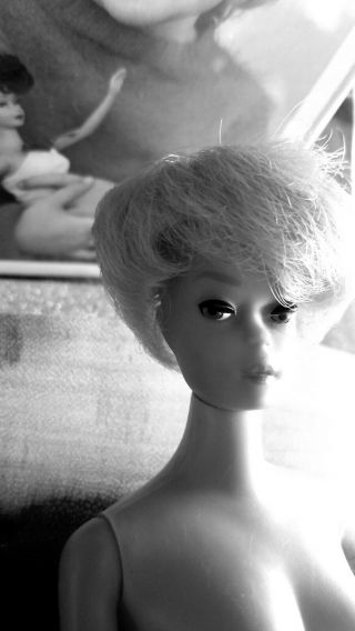 Vintage 850 Strawberry Blonde Titan Bubble Cut 1958 Barbie,  1962 Midge,  Mattel