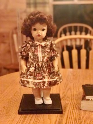 Vintage 16 " Terri Lee Doll In Cute Outfit - Been In Case Sweet