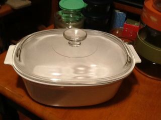 Vintage Corning Ware Casserole DC - 2 - 1/2 B with Pyrex lid 2
