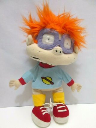 Vtg 1997 Nickelodeon Rurats Cartoon Character Chuckie Plush Doll Toy Viacom