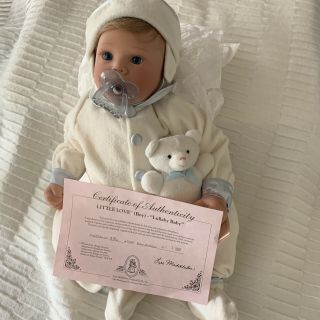 Rare Lee Middleton Doll Little Love Boy " Lullaby Baby "