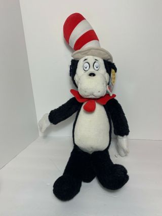Dr Seuss Cat In The Hat Official Movie Merchandise Plush Talking Stuffed 21 "