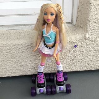 Vintage Barbie My Scene Kennedy Rollerskate R/c Roller Girl 1999 Skater