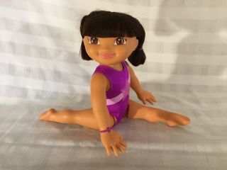 Fisher - Price Dora The Explorer Mechanical Gymnastics Talking Moving 17 " Doll,  D2