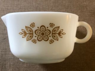 Vintage Butterfly Gold Corelle - Gravy Boat & Saucer Dish Pyrex Corning Ware Usa