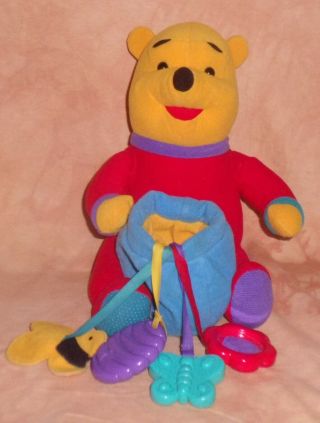 Disney Winnie The Pooh Honey Pot Activity Plush By Mattel Vintage