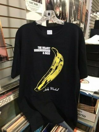 Velvet Underground Shirt Adult Large