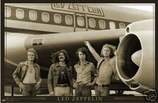 Led Zeppelin 24 X 36 Poster Classic Rock Rock N Roll Music Memorabilia Print
