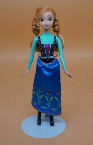 Disney Frozen Princess Anna Of Arendelle 11 " Doll Mattel 2013 - Euc