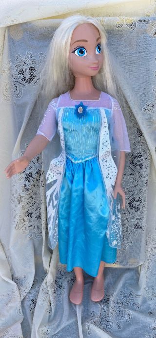Disney Frozen My Size Elsa Doll 36”