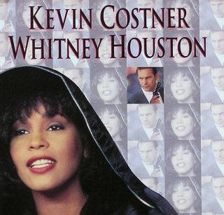 Whitney Houston 1992 Bodyguard Soundtrack Promo Poster Kevin Costner 2