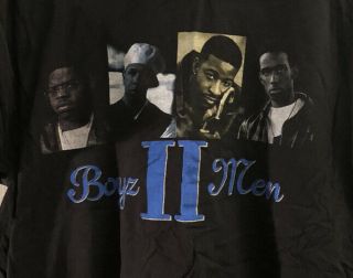 Authentic Vintage 1994 Boys Ii Men Tour Tshirt Size Xl