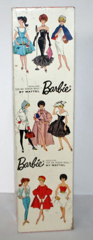 Vintage Barbie Redhead Ponytail Doll Box Stock No.  850 Mattel 1962