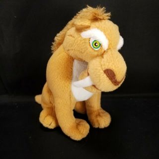 Ty Plush Diego Ice Age Saber Tooth Tiger Stuffed Animal Toy Brown Beanie Baby 6 "